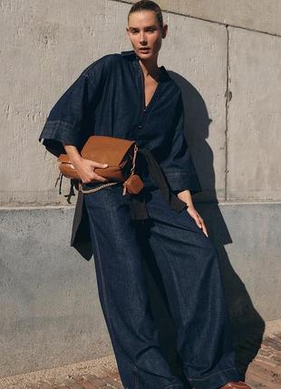 Широкі джинси wide leg від zara, 38, 44р, оригінал