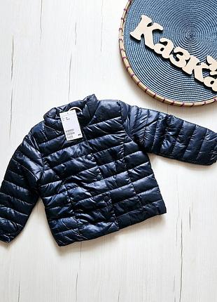 Куртка демисезонная детская 92см, h&amp;m 2роки, яркая куртка-стограмовка для девочки 5