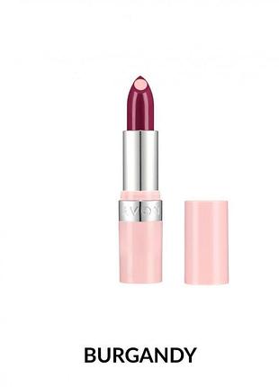Глянцева губна помада з гіалуроновою кислотою avon «супер зволоження» бургунді/burgandy 3.6г (158511431)