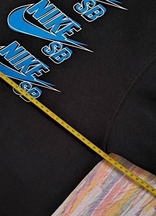 Мужской свитшот/кофта nike sb fleece triple stack crewneck sweatshirt черного цвета 5