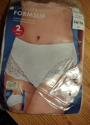 Корректирующие трусы для женщин с кружевными вставками 3xl-5xl