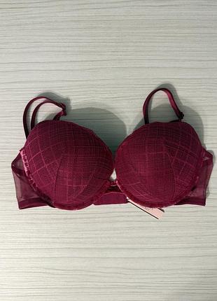 Бюстгальтер з пуш ап victoria’s secret 36c (80c). вікторія сікрет