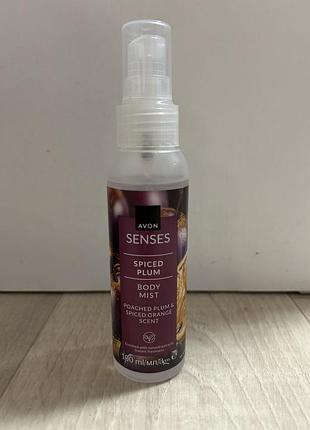 Лосьйон спрей для тіла "пряна слива" ,100 мл avon / ейвон спрей слива