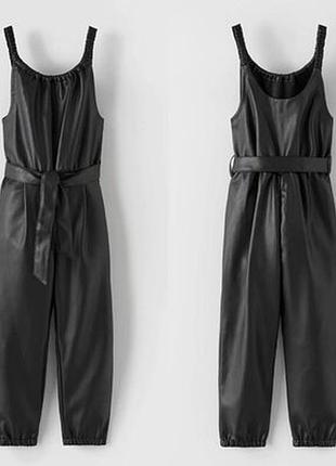 Комбинезон комбез ромпер еко шкіра кожаний
