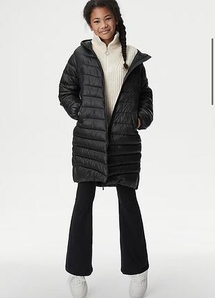 Куртка пальто m&s marks&spencer 146-152 подовжене 10-11 років