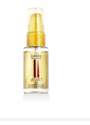 Арганова олія для волосся londa velvet oil 30мл