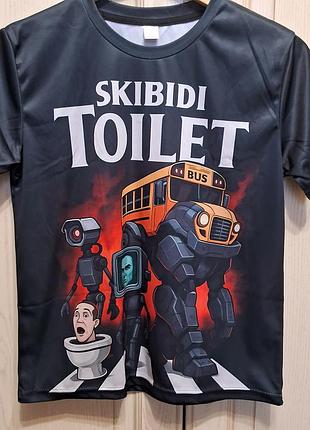 Футболка skibidi toilet