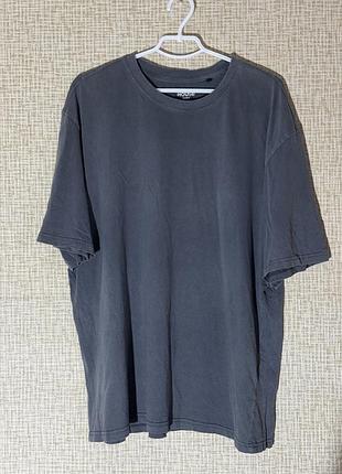 2шт пак футболка house сіра washed boxy oversize xl (пак 2 футболки,)
