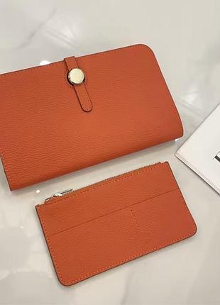 Кошелек, портмоне. натуральная кожа.