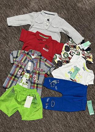 Набір одягу для хлопчика 74 80 86