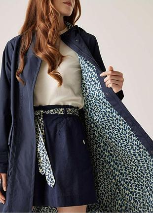 Темно-синий плащ, тренч,дождевик regatta размер s