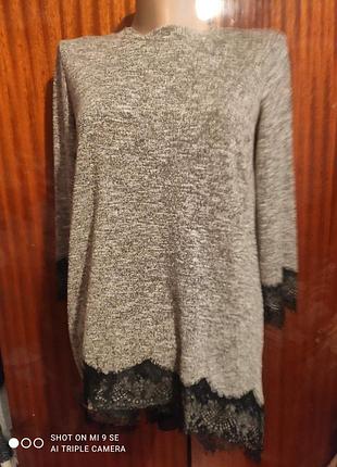 Тоненький светр кофта емка
