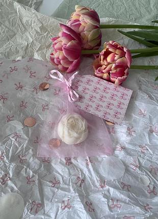 Свічка, соєва свічка, соевая свеча, свеча, свічка піон, свеча пион, подарунок- комплімент, подарок-комплимент, подарунок гостям, подарунок клієнтам