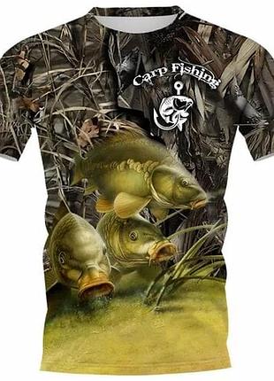 Футболка риболовля "карп" carp fishing 🎣