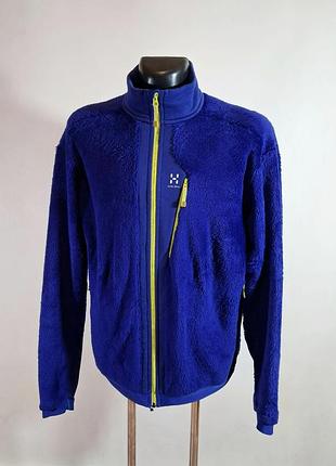 Куртка флис haglofs teddy polartec (р. xxl) оригинал кофта шерпа флисовая