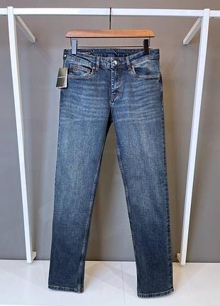 Чоловічі джинси armani в синьому кольорі