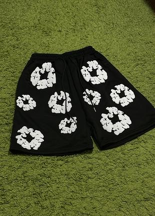 Шорти denim tears "cotton wreath"