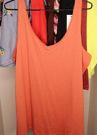 Нова блуза-майка, бавовна, розмір 50