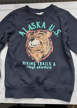 Світшот кофта реглан h&m