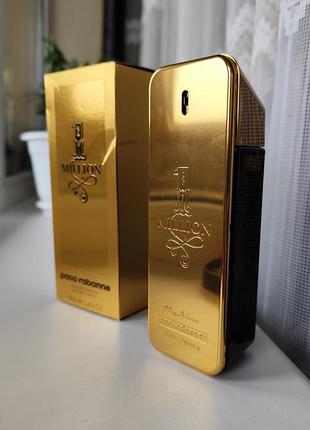 Paco rabanne 1 million
туалетная вода для мужчин 100 мл