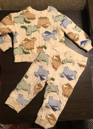 Мусліновий костюм на 1-1,5 роки