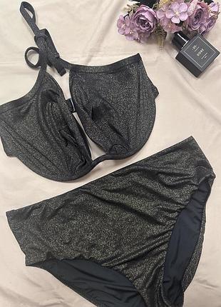 Роздільний купальник з люрексов 85g