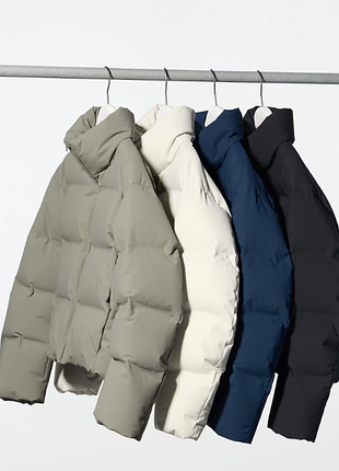 Безшовиний пуховик uniqlo  р s м