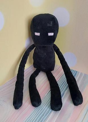 М'яка іграшка ендермен (enderman) з гри minecraft