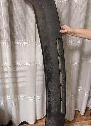 Накладка спойлер переднього бампера  германія  губа