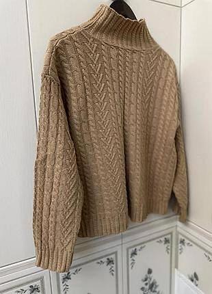 Теплий светр mark&amp;spencer овер стильный