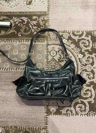 Сумка чорна велика