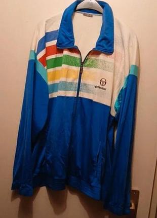 Винтажная спортивная кофта sergio tacchini хл