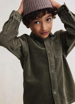 Сорочка вельветова zara