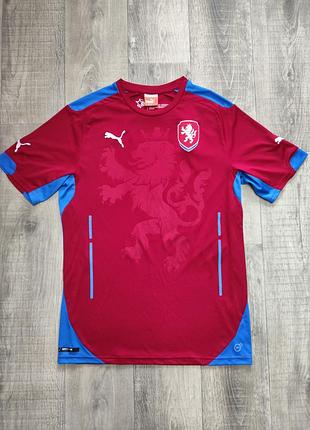 Футболка джерси puma czech republic basic home shirt 2014/15