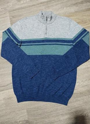 Мужской тонкий свитер m&co размер м