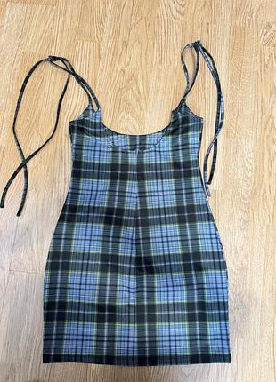 Сарафан в клітинку 5