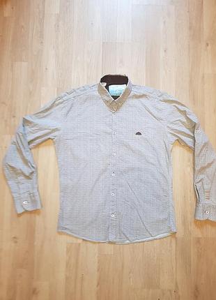 Face off мужская рубашка с ремешками