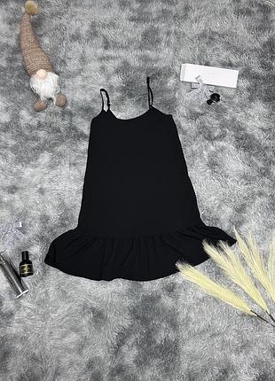 Жіноча чорна сукня lcw