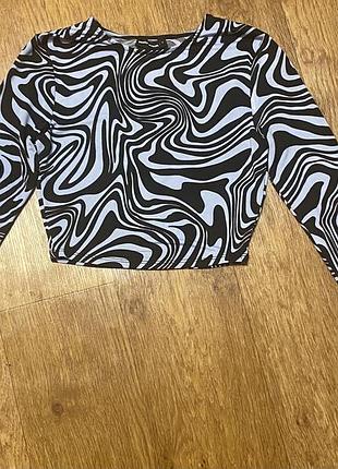 Еластичний кроп топ tally weijl