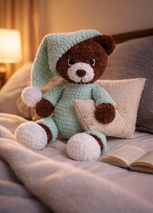 Мишка в пижаме!!!