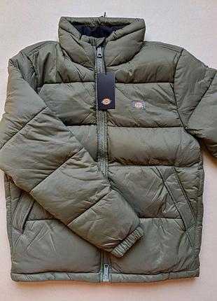 Мужская куртка пуховик dickies. новая с этикетками оригинал