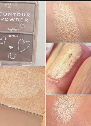 Lcf contour palette палетка для контурингу