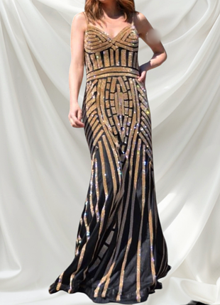 L-xl 14 48-50 вечірня сукня в камнях камінні каміні стразах sherri hill jovani випускна випускний выпускное вечерние платья плаття платье вечерние 40