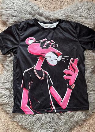 Класна футболка з рожевою пантерою