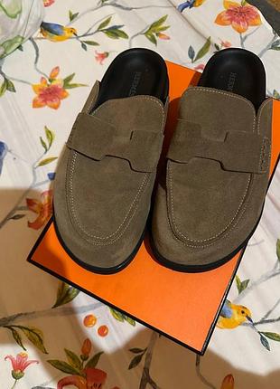 Продам лоферы hermes