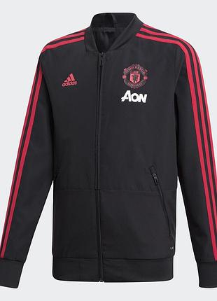 Чорна презентаційна зіпка  «манчестер юнайтед» сезону 2018/19 — adidas