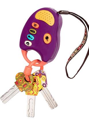 Розвиваюча іграшка - ключики (світло, звук, фіолетові) (bx1200z)
