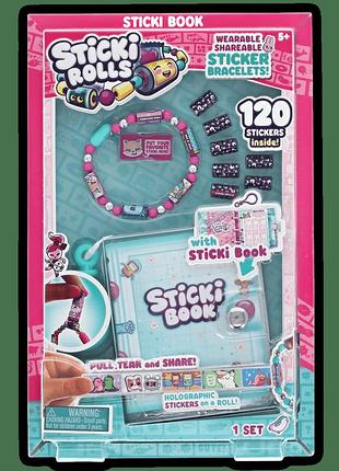 Коллекционный набор sticki rolls с альбомом для наклеек (sr200)