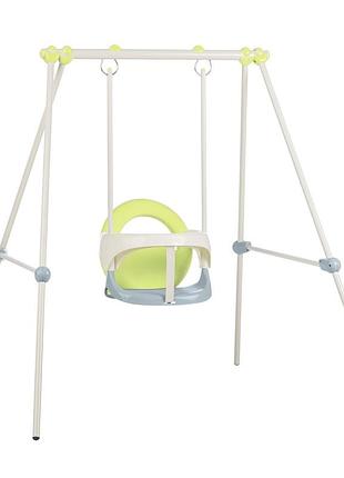 Гойдалка металева на опорах smoby life, навант. до 25 кг, 117x124x118см, 6 міс.+ (7600830306)