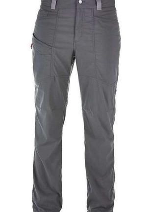 Трекінгові, спортивні штани berghaus, чоловічі, темно сірого кольору, матеріал поліамід, еластан, розмір s-m